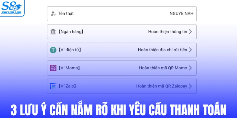 3 lưu ý cần nắm rõ khi yêu cầu thanh toán