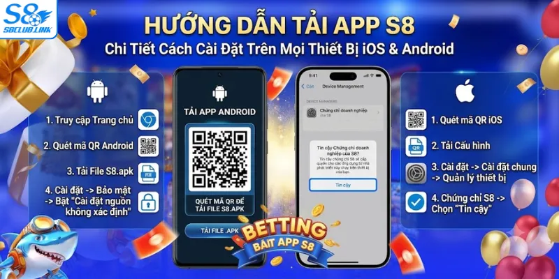 Chi tiết cách tải app S8 trên mọi thiết bị