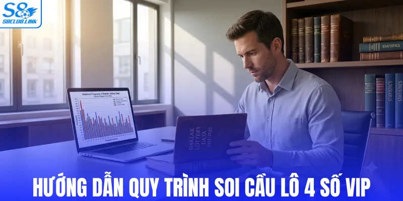 Hướng dẫn quy trình soi cầu lô 4 số Vip