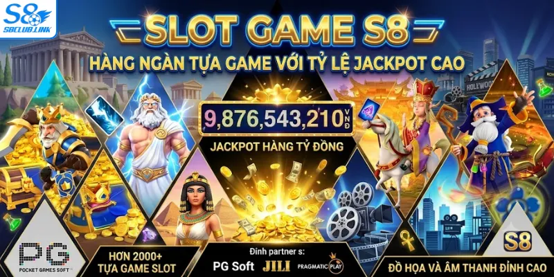 Khám phá hơn 2000 game slot đặc sắc tại S8