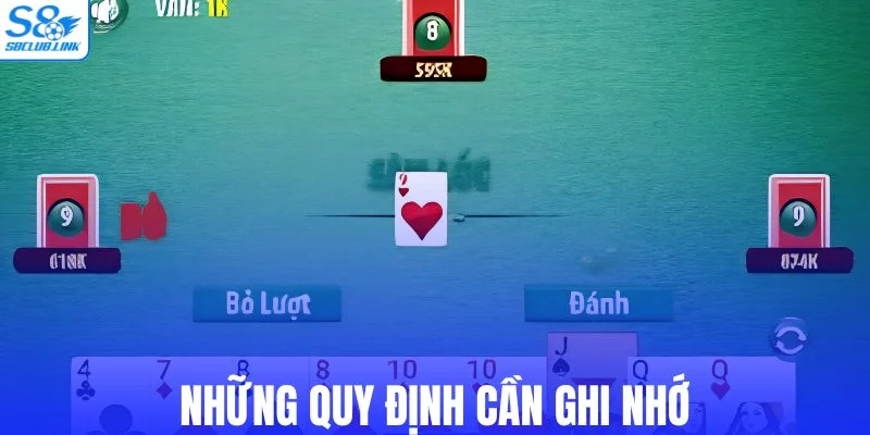 Quy định quan trọng khi tham gia sâm lốc